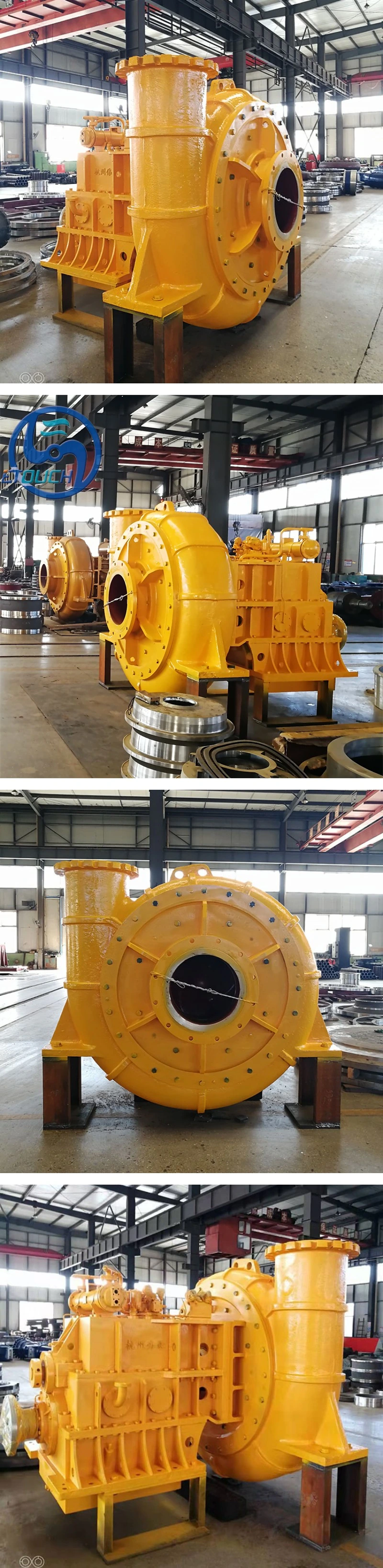 Horizontal Wear Resistance Cement Centrifugal Gravel Pump River Sand Lime Industrial Dredge Slurry Pump