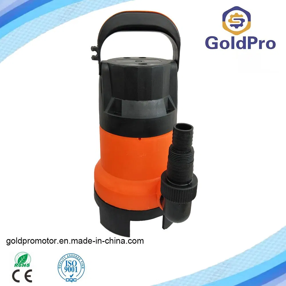 Bomba de água para irrigação de jardim com impulsor de plástico submersível com interruptor de bóia